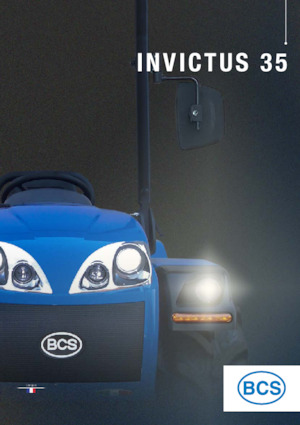 Tracteurs 4WD BCS Invictus 35 RS 
