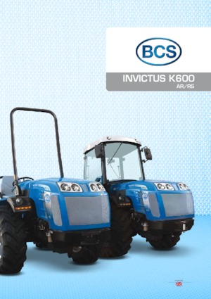 Tracteurs 4WD BCS Invictus K600 RS