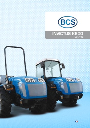 Tracteurs 4WD BCS Invictus K600 AR