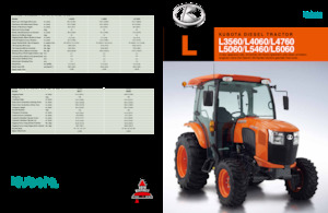 Tracteurs 4WD Kubota L6060HSTC
