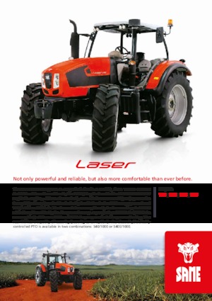 Tracteurs 4WD SAME Laser 145