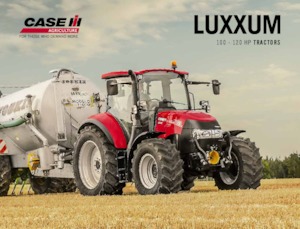Tracteurs 4WD Case IH Luxxum 120 Komfort