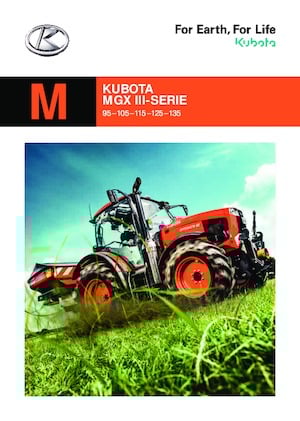 Tracteurs 4WD Kubota M 125 GX III