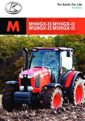 Tracteurs 4WD Kubota M 128 GX-II