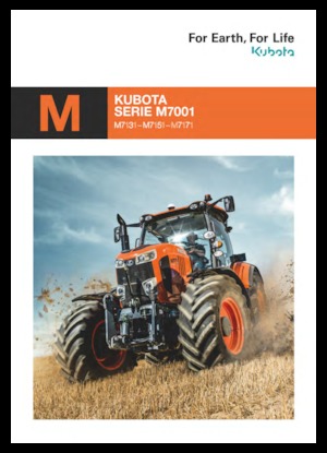 Tracteurs 4WD Kubota M7131