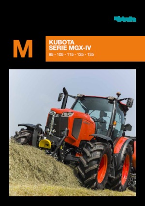 Tracteurs 4WD Kubota M125GX-IV
