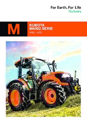 Tracteurs 4WD Kubota M4062