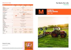 Tracteurs 4WD Kubota M4062