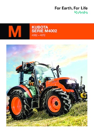 Tracteurs 4WD Kubota M4062