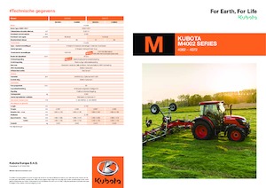 Tracteurs 4WD Kubota M4062