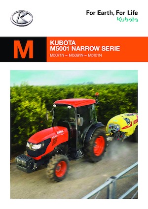Tracteurs 4WD Kubota M5091N