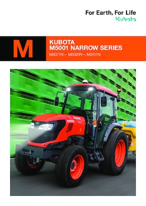 Tracteurs 4WD Kubota M5101N