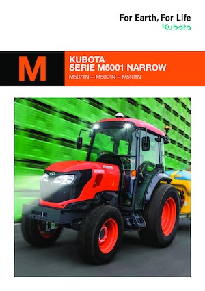 Tracteurs 4WD Kubota M5101N