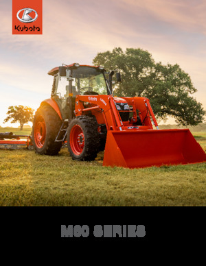 Tracteurs 4WD Kubota M7060HD