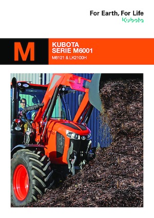 Tracteurs 4WD Kubota M6121