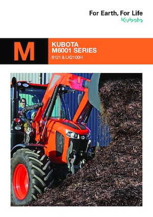 Tracteurs 4WD Kubota M6121