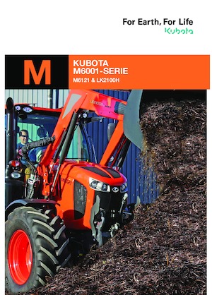 Tracteurs 4WD Kubota M6121