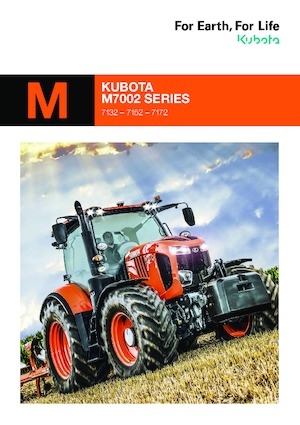 Tracteurs 4WD Kubota M7152