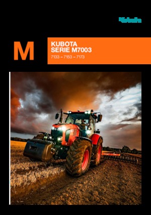 Tracteurs 4WD Kubota M7133 