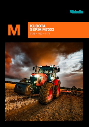 Tracteurs 4WD Kubota M7133 