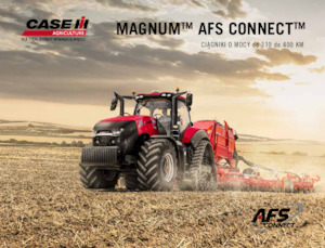Tracteurs 4WD Case IH ASF Connect Magnum 380