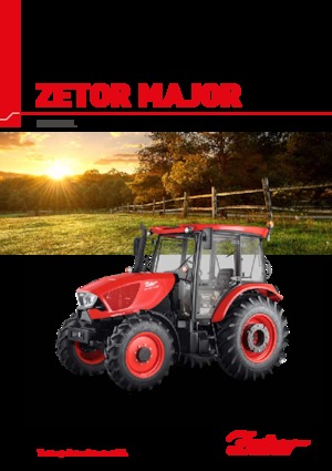 Tracteurs 4WD Zetor Major CL 80 
