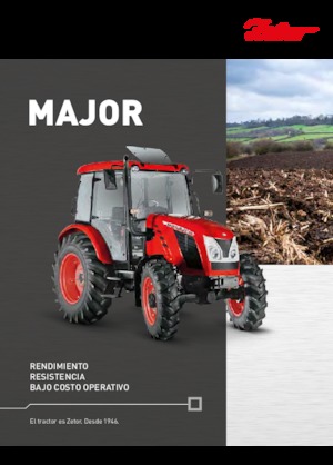Tracteurs 4WD Zetor Major CL 80