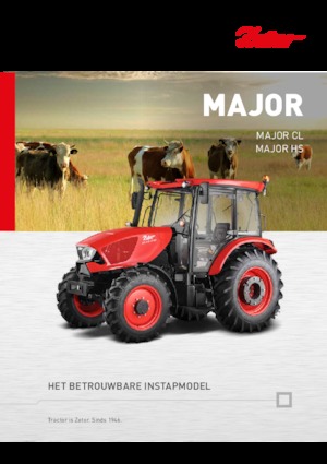 Tracteurs 4WD Zetor Major HS 80
