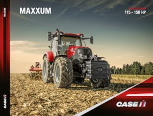 Tracteurs 4WD Case IH Maxxum 135 CVXDrive