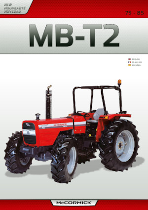 Tracteurs 4WD McCormick MB 75