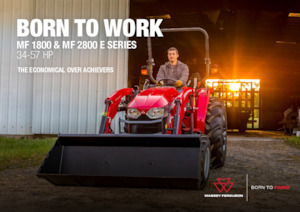 Tracteurs 4WD Massey Ferguson MF 2860E