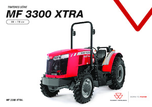 Tracteurs 4WD Massey Ferguson MF 3307 Xtra