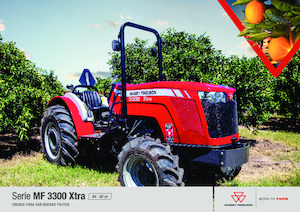 Tracteurs 4WD Massey Ferguson MF 3308 Xtra