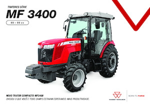 Tracteurs 4WD Massey Ferguson MF 3406