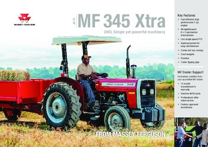 Tracteurs 4WD Massey Ferguson MF 345 Xtra
