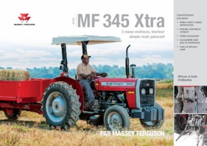 Tracteurs 4WD Massey Ferguson MF 345 Xtra
