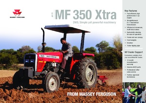 Tracteurs 4WD Massey Ferguson MF 350 Xtra