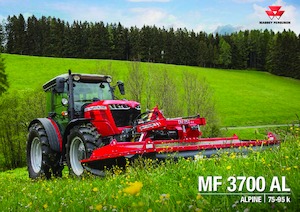 Tracteurs 4WD Massey Ferguson MF 3AL.85 