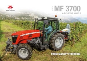 Tracteurs 4WD Massey Ferguson MF 3709 F