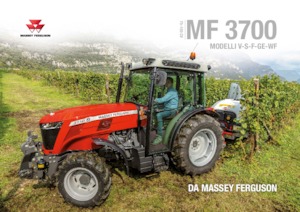 Tracteurs 4WD Massey Ferguson MF 3709 F