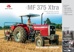 Tracteurs 4WD Massey Ferguson MF 375 Xtra