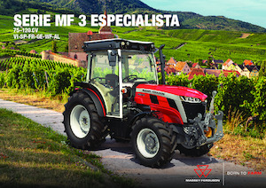 Tracteurs 4WD Massey Ferguson MF 3FR.115 