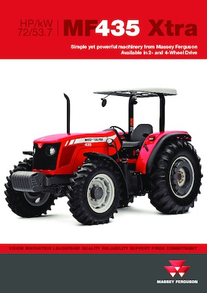 Tracteurs 4WD Massey Ferguson MF 435 Xtra 