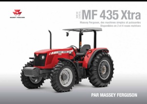 Tracteurs 4WD Massey Ferguson MF 435 Xtra 