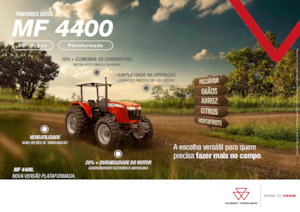 Tracteurs 4WD Massey Ferguson MF 4408 S