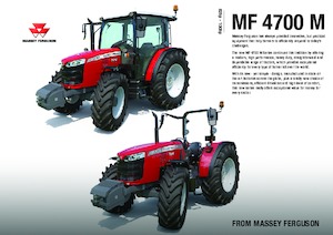 Tracteurs 4WD Massey Ferguson MF 4708 M