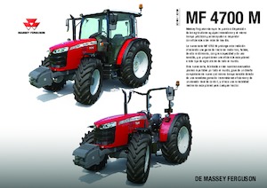 Tracteurs 4WD Massey Ferguson MF 4710 M