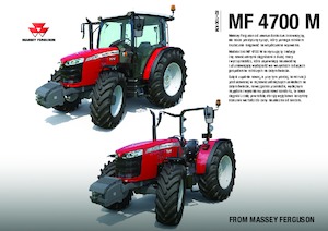 Tracteurs 4WD Massey Ferguson MF 4710 M