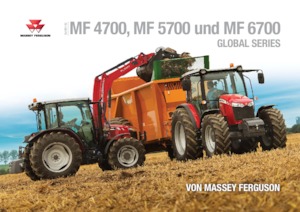 Tracteurs 4WD Massey Ferguson MF 6712 MR
