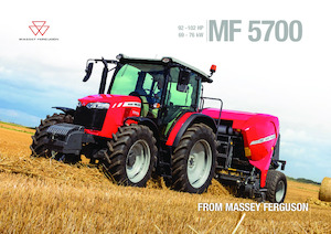 Tracteurs 4WD Massey Ferguson MF 5710 D